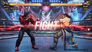 Tekken 8 CBT Jin Vs Feng Intense Match!!