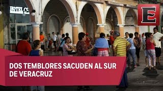 Se registra sismo en Veracruz