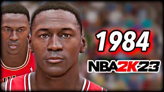 I Re-Simulated Michael Jordan's Career From 1984 (NBA 2K23)