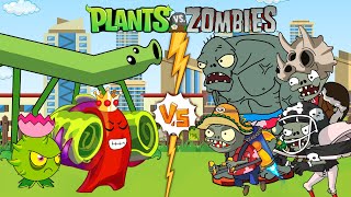 All Plant vs All Zombies - Dave vs Zomboss - Pvz funny moments 2022 (Full Series #1,2,3,4,5)