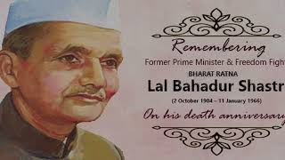 Remembering Lal Bahadur Shastri on his death anniversary