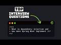 Most Asked Spring Boot Interview Questions & Answers (in 2026)