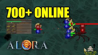 Alora RSPS: *700+ Online* Combat Task Grinds are Fun \u0026 OP! +BIG G/A