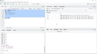 R basics using Rstudio - 7 - LOOPS - Intro & FOR loops | Tutorial for Beginners