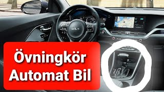 Övningskör automat bil 🚗 / Hur ska man köra en automat bil -  Practice Driving in Stockholm Sweden