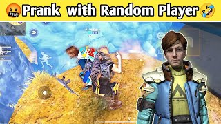 Gloo wall pack Prank - with Free fire Random Player 😂