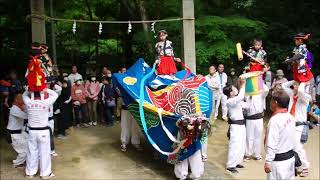 多伎神社,獅子舞,今治市,2023/5/5(金),令5