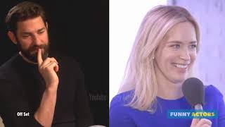 Emily Blunt & John Krasinski Most memorable Funny Moments
