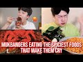 mukbangers eating the SPICIEST foods that make them cry