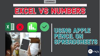 Using Apple Pencil on Spreadsheets