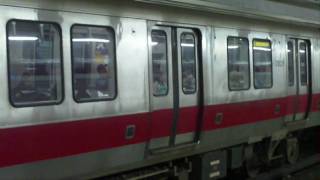 HD MBTA Red Line at Central