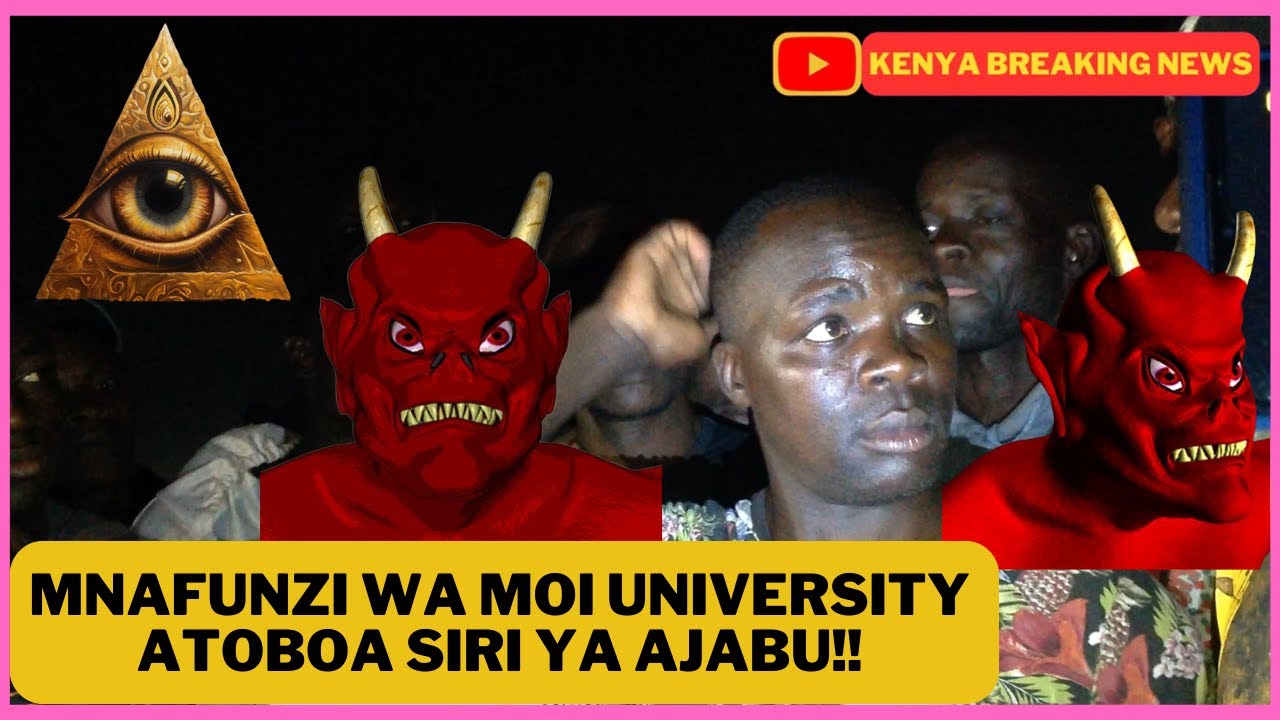 Tazama!! Mwanafunzi Wa Moi University Atoboa Siri Ya AJABU🤔🤔Wanafunzi ...