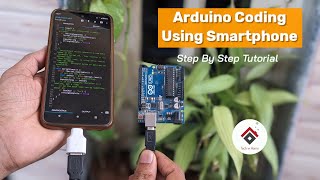 How to program Arduino using smartphone | Arduino Droid tutorial, Arduino coding Using Mobile 📱