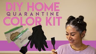 At Home DIY Quarantine Hair Color Kit