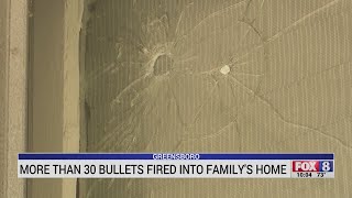 More than 30 bullets fired into Greensboro family's home