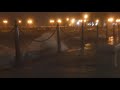 Waves crash along seawall in Downtown St. Augustine as Hurricane Ian inches closer to the First Coas