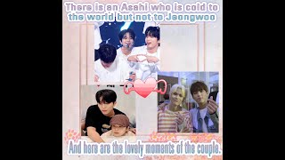 Jeongwoo and Asahi and their funny yet cute moments (Jeongsahi).