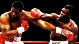 Riddick Bowe vs Herbie Hide - Highlights (Underrated Heavyweight WAR)