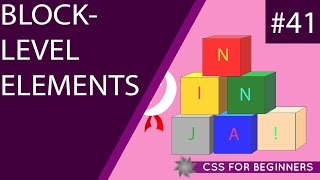 CSS Tutorial For Beginners 41 - Block-level Elements