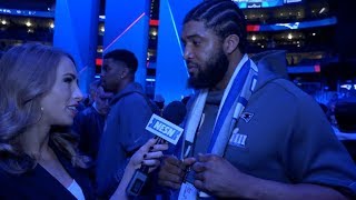 1-on-1 with Deatrich Wise at Super Bowl LIII Opening Night