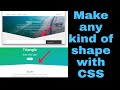 How To Make Shapes With CSS|(clip-path)|Full Bangla Tutorial.