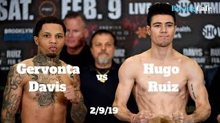 Gervonta Davis vs Hugo Ruiz  1st Round Stoppage ( Fight Highlights)
