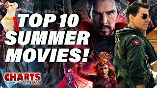 Top 10 Summer Movies 2022 - Charts with Dan!