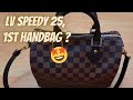 LV SPEEDY 25 BANDOULIERE REVIEW, WHAT FITS INSIDE? 1ST LV HANDBAG FOR YOU?