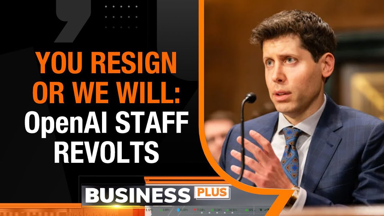 Sam Altman Exit From Open AI | Employees Seek Board Resignation ...