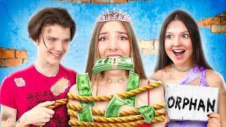 From Millionaire Family to Orphan | Nobody Will Adopt Me! Rich VS Poor Family Situations