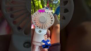 Portable fan that throws mist 🥶. Get yours on sale now, carry anywhere. #fan #portablefan #cold