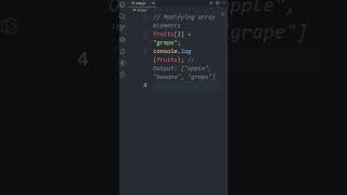 JavaScript Array In 1 Minute
