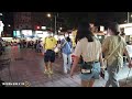 taipei walk street food night market ningxia july 12 taiwan 2022 【4k】