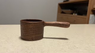 Making a coffee scoop / 커피스쿱 만들기