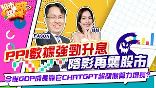 【股市雙響炮】PPI數據強勁升息陰影再襲股市 今後GDP成長靠它ChatGPT超想像算力增長?2023.02.17 投資醫生 徐繹勝Eason