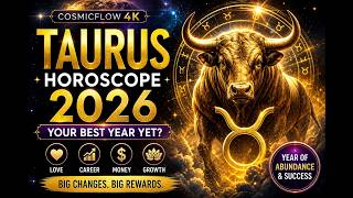 TAURUS 2026: Why This Year Will Change Your Life Forever (Shocking Details!)