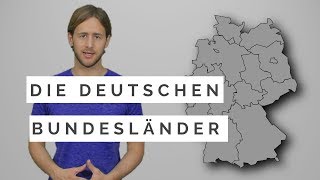 Die 16 deutschen Bundesländer und Hauptstädte einfach erklärt