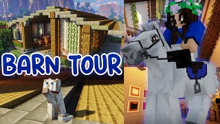 Horse Barn Tour! 🐴 Minecraft - Pinecraft Equestrian