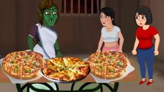 पिज़्ज़ा बेचने वाली डायन | Pizza Paratha Selling Witch | Horror Stories |Witch Stories