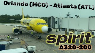 TRIP REPORT: Orlando (MCO) - Atlanta (ATL) onboard a Spirit Airlines A320