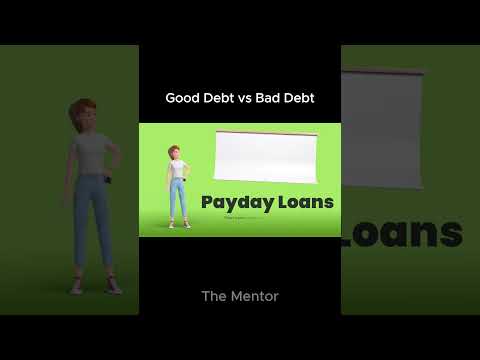 Good debt vs. bad debt: example of bad debt? #money #finance #debt #savingmoney #personalfinance