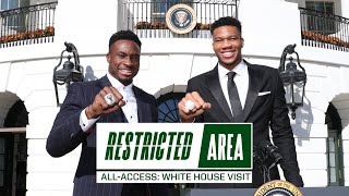 All-Access: Bucks Visit The White House | Giannis Meets President Joe Biden, Jrue & Brook Meet VP