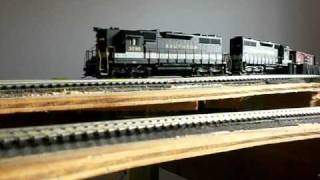 Southern SD35 with Digitrax SDH164D Sound Decoder  upgrade to SD40-2 Sound