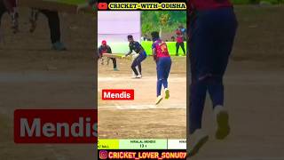 Hiralal Mendis one handed shot #cricketwithodisha #cricketcarlson #hiralalmendis