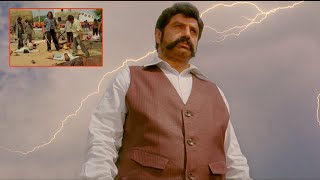 Engal Ayya (Simha) Tamil Movie Scenes | Balakrishna Powerpacked Action Scene | Nayantara