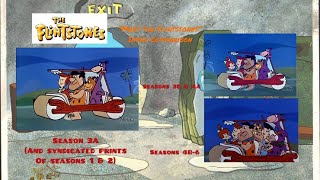 The Flintstones: “Meet the Flintstones” (1962-66) Intro Comparison