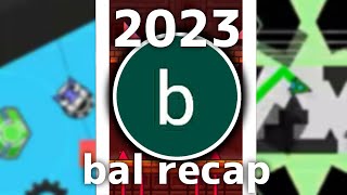 Bal: 2023 Recap