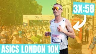 10,000 RUNNERS take on the Asics LONDON 10K (Race vlog)