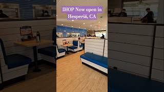 IHOP now open in Hesperia, CA #open #IHOP #Hesperia #pancakes #restaurant #jgkix