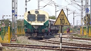 Beautiful Demu train MORBI TO WANKANER entering Wankaner junction